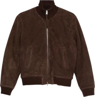 Closed Ribbed Suede Jacket