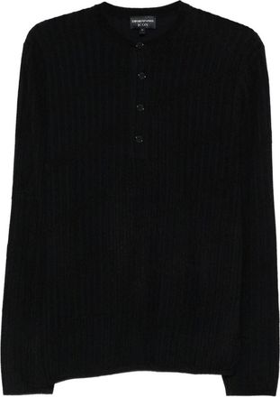 Emporio Armani Wool Crewneck Jumper