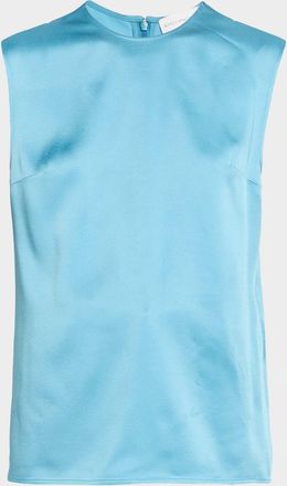 Stella McCartney Satin Sleeveless Top