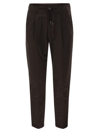Herno broek met trekkoord van technische stof