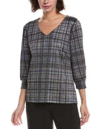 Premise V-Neck Drop Needle Top