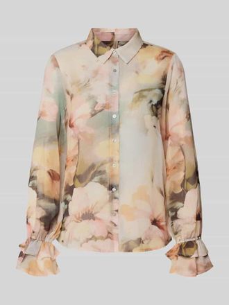 Soyaconcept Regular Fit Bluse mit R&uuml;schen Modell CARMEN in Mint, Gr&ouml;&szlig;e XXL