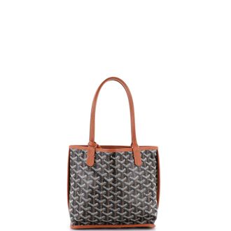 Goyard Anjou Reversible Tote Coated Canvas Mini