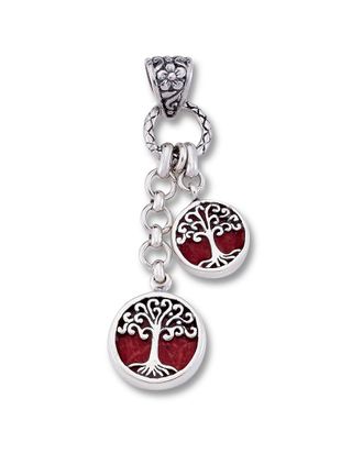 Samuel B. Silver Coral Tree Of Life Pendant