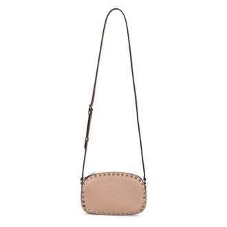 Valentino Garavani Cross Body Bags, female, Pink, Size: ONE SIZE Rockstud Mini Shoulder Bag