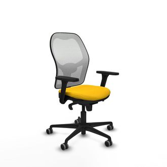 Piqueras y Crespo Piqueras-y-crespo Silla Ergon&oacute;mica Amarilla Oficina Confort &Oacute;ptimo
