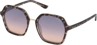 Guess Gu 7557 20W Zonnebril - Dames - Zonnebrillen - Grijs - 54 MM - Accessoires