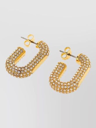 Paco Rabanne crystal-embellished earrings