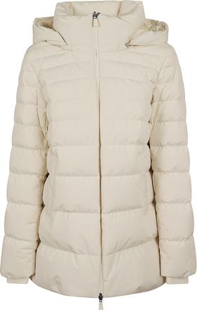 Herno A-Shape Down Jacket With Integrated Hood And High Collar