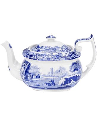 Spode Blue Italian Teapot