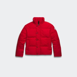 Canada Goose Bayview Parka (Men, Carmine Red, XL)