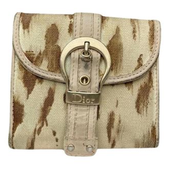 Dior Pre-owned Wallets, female, Brown, Size: ONE SIZE Pre-owned Vintage Wallet