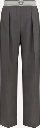 Versace Wool and mohair Pants Female 40
