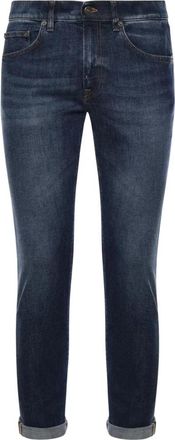 Dondup Jeans Slim Fit Passanti Tasche - Heren - Slim Fit Jeans - Blauw - W29 - Jeans