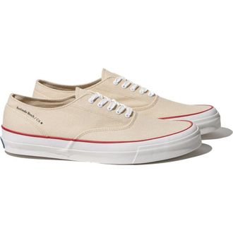Fortela Redondo Canvas Sneakers by Mr. Fliks in White Line Red at Nordstrom, Size 10.5
