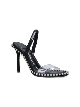 Alexander Wang Womens With Heel Black Upper: Polyvinyl Chloride