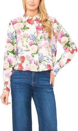 Ted Baker Erin Collared Linen Blouse