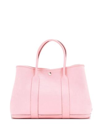 Herm&egrave;s Garden Party Leather 36 tote bag - women - Calf Leather - One Size - Pink