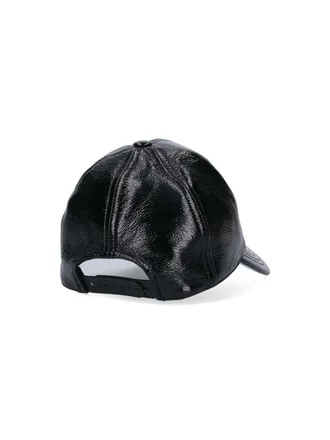 Courr&egrave;ges Womens Hats Black Cotton