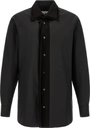 Maison Margiela Hombre, Camisas, Negro, Talla: L