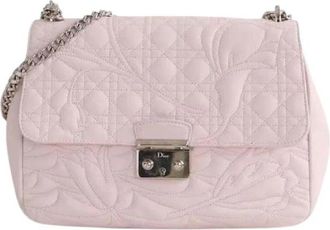 Dior Pre-owned Miss Dior Schoudertas - Dames - Vintage Schoudertas - Roze - ONE Size - Leer - Vintage