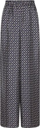 Max Mara Broek met paisley-print - Blauw