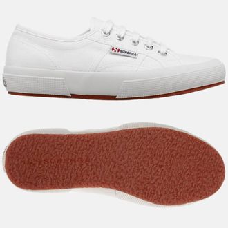 Superga Womens 2750 Cotu Classic Trainers - White Textile - Size UK 3