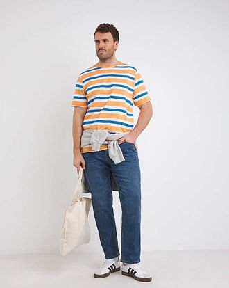 Jacamo Stripe T-shirt Long