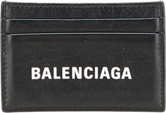 Balenciaga Pre-owned Wallets, female, Black, Size: ONE SIZE Pre-owned Vintage Card Case