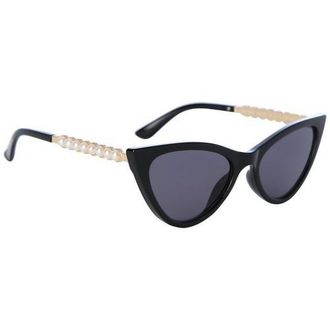 Betsey Johnson Smoke Cat Eye Ladies Sunglasses 10267559.LTS BLKSMK