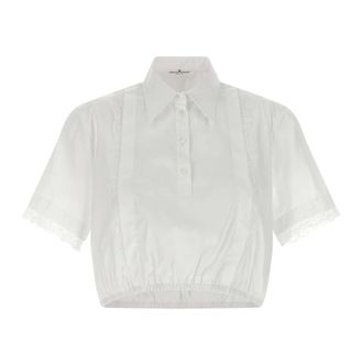 Ermanno Scervino Mujer, Blusas y Camisas, Blanco, Talla: S