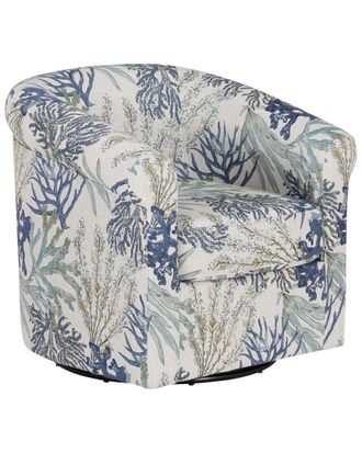 Linon Adella Swivel Chair