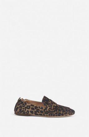 AGL Cristiana Leather Moccasin in Leopard at Nordstrom, Size 40.5