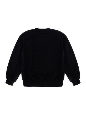 Chlo&eacute; Logo-Embroidered Flamingo Sweatshirt - Black