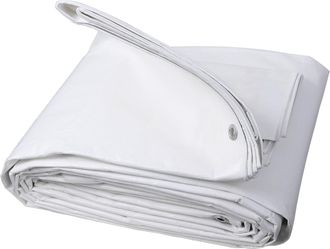 Woltu Woltu Telone Impermeabile Telo Di Protezione Antipioggia Copertura Pe 180g/m&sup2; 3x6m