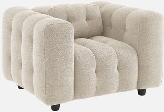 Sweeek Sill&oacute;n Tapizado En Tejido Borreguito, 1 Plaza