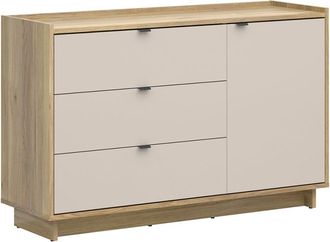 Petits Meubles C&oacute;moda 1 puerta 3 cajones y madera tableros de aglomerado laminados