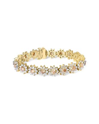 House of Brilliance 14K 8.00 ct. tw. Diamond Link Bracelet