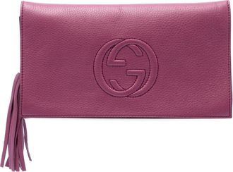 Gucci Pre-owned Gucci Leather Soho Disco Clutch Ladies E8IV7PX147ZI34E7