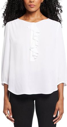 NYDJ Nydj Flounce Blouse
