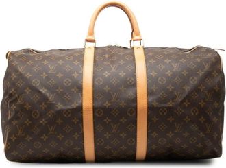 Louis Vuitton Brown Monogram Monogram Boston Bag (Pre-Owned)