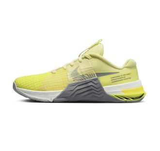 Nike Metcon 8 Womens Trainers Gym Shoes DO9327 (Citron Tint/Light Smoke Grey 801) UK 7 (EU 41)