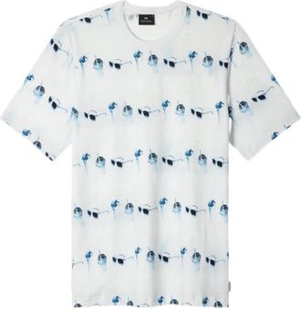 Paul Smith Hombre, Camisetas, Blanco, Talla: XL