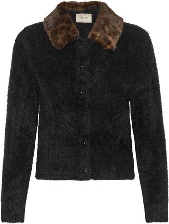 Cream Maglieria - - Jackets - Donna - Nero - 2XL