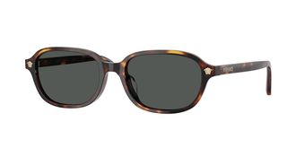 Versace VE4514D Asian Fit 553773 Womens Sunglasses Tortoiseshell Size 53