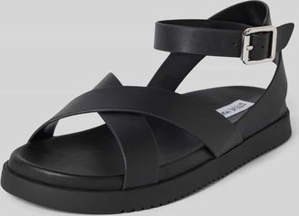 Steve Madden Sandalen aus Leder mit Ziernieten Modell MYRRINE in Black, Größe 36