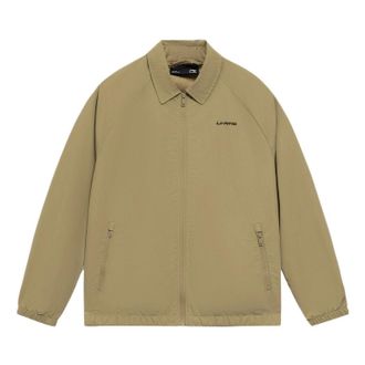 Li-Ning Graphic Jacket Khaki AJDS853-3
