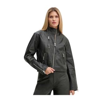 Won Hundred Dames, Jassen, Zwart, Maat: XS Leer