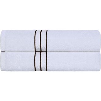 Superior 2-Piece Turkish Cotton Bath Towels in Chocolate at Nordstrom Rack