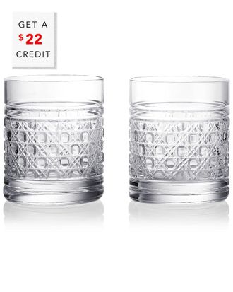 Waterford Set Of 2 Opulence Tumblers With $22 Credit